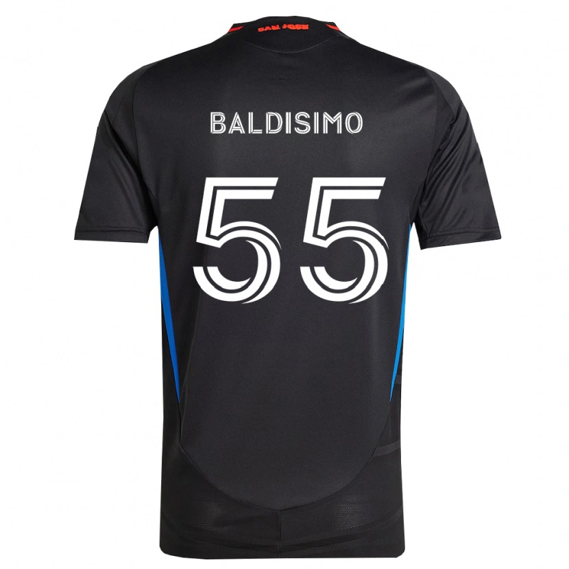 Danxen Mujer Camiseta Michael Baldisimo #55 Azul Blanco Negro 1ª Equipación 2026/27 La Camisa