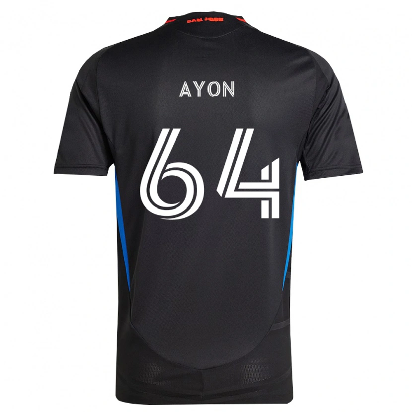 Danxen Mujer Camiseta Jerry Ayon #64 Azul Blanco Negro 1ª Equipación 2026/27 La Camisa
