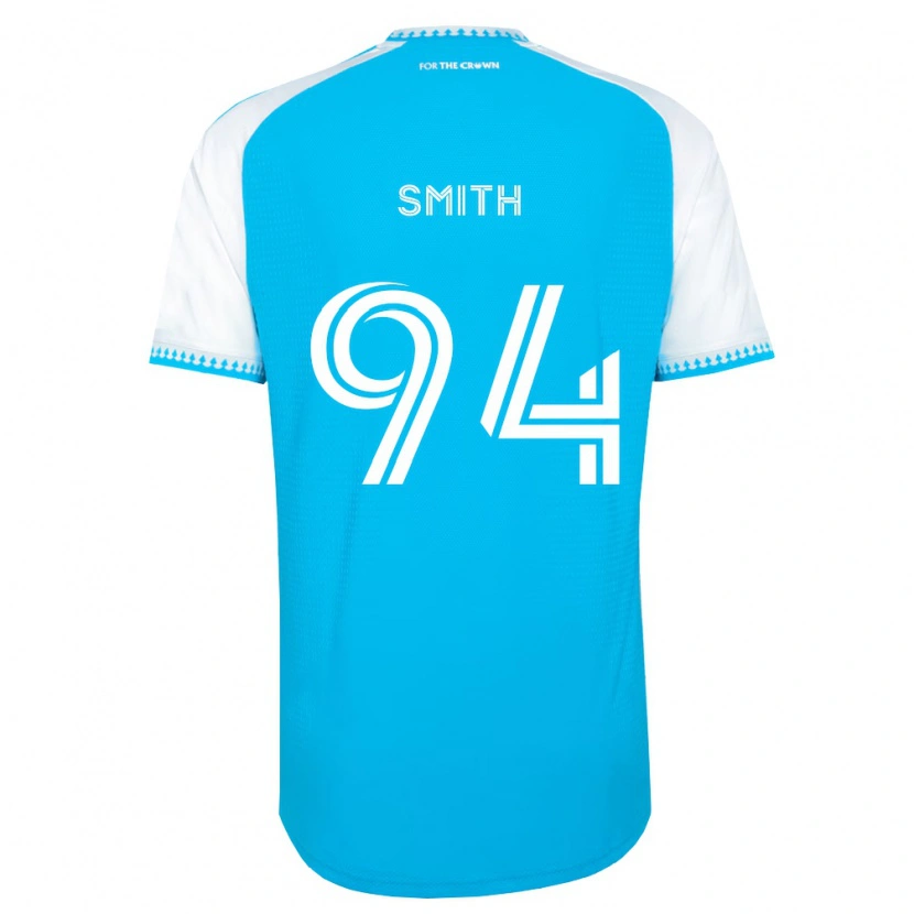 Danxen Mujer Camiseta Gavin Smith #94 Azul Cielo Blanco Negro 1ª Equipación 2026/27 La Camisa