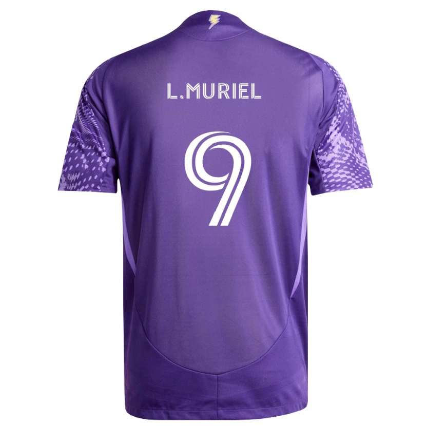Danxen Mujer Camiseta Luis Muriel #9 Morado Blanco 1ª Equipación 2026/27 La Camisa