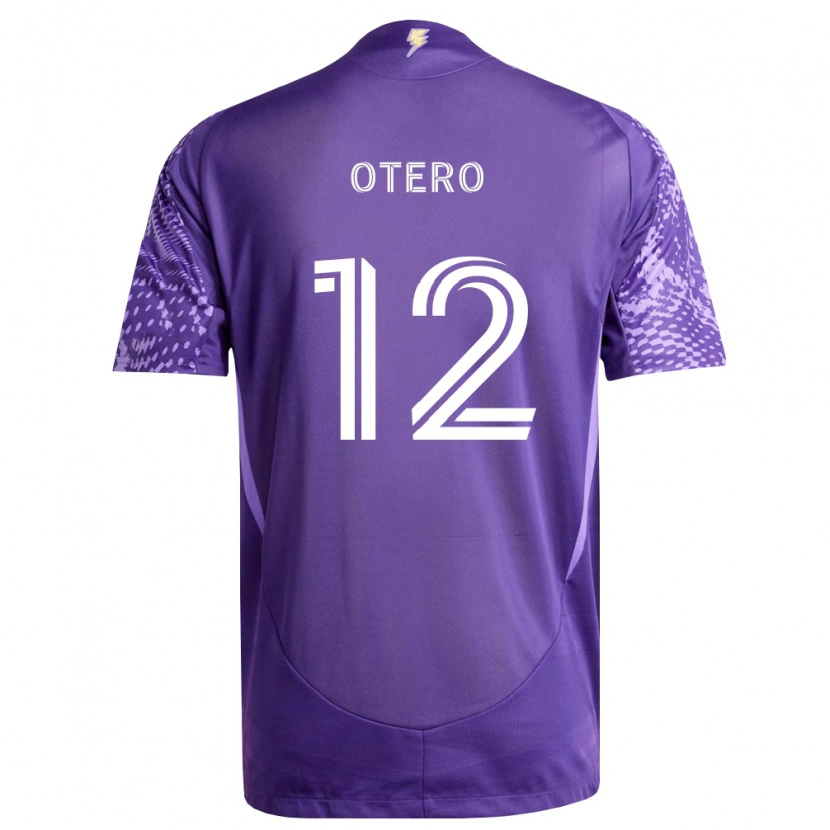 Danxen Mujer Camiseta Javier Otero #12 Morado Blanco 1ª Equipación 2026/27 La Camisa