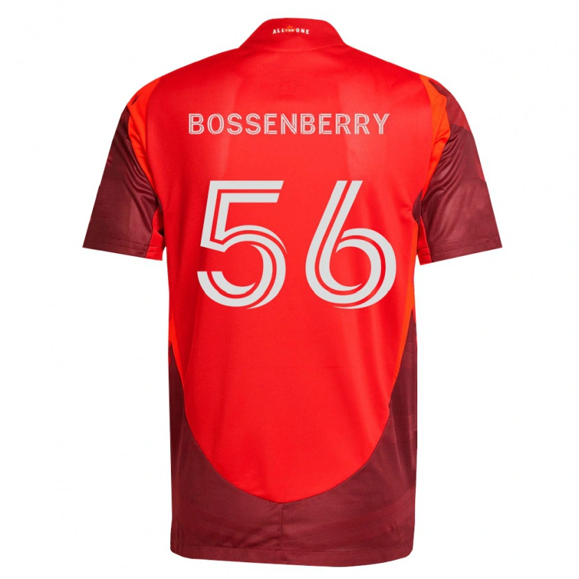 Danxen Mujer Camiseta Antone Bossenberry #56 Rojo Borgoña 1ª Equipación 2026/27 La Camisa