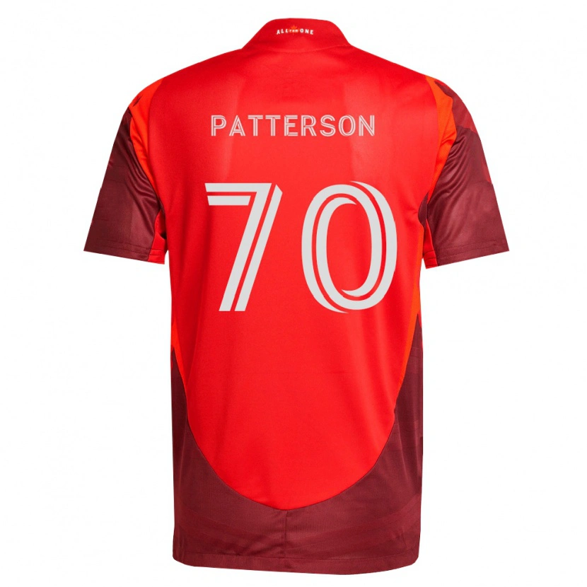 Danxen Mujer Camiseta Harrison Patterson #70 Rojo Borgoña 1ª Equipación 2026/27 La Camisa