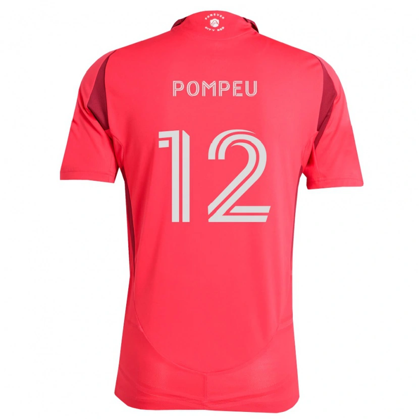 Danxen Mujer Camiseta Célio Pompeu #12 Magenta Blanco 1ª Equipación 2026/27 La Camisa