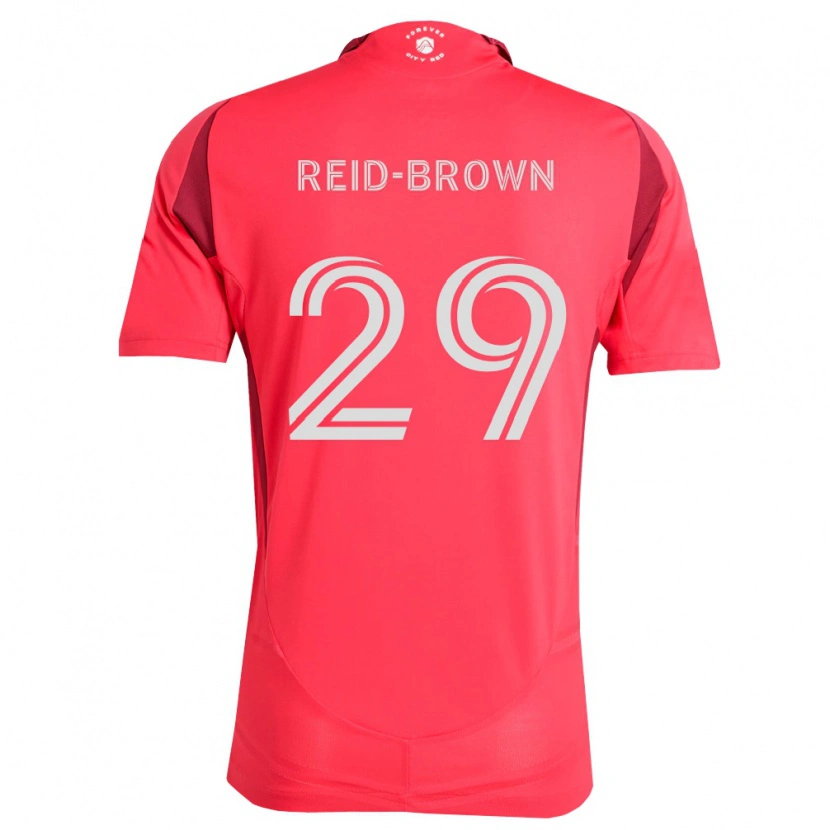 Danxen Mujer Camiseta Tahir Reid-Brown #29 Magenta Blanco 1ª Equipación 2026/27 La Camisa