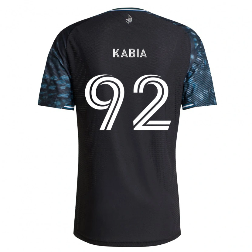 Danxen Mujer Camiseta Alpha Kabia #92 Negro Blanco 1ª Equipación 2026/27 La Camisa