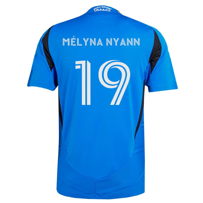 Danxen Mujer Camiseta Alexis Mélyna Nyann #19 Azul Blanco Negro 1ª Equipación 2026/27 La Camisa