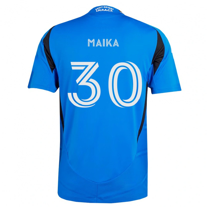 Danxen Mujer Camiseta Valcourt Maika #30 Azul Blanco Negro 1ª Equipación 2026/27 La Camisa