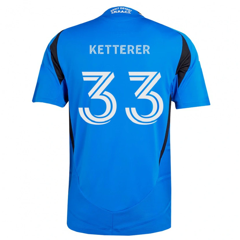 Danxen Mujer Camiseta Logan Ketterer #33 Azul Blanco Negro 1ª Equipación 2026/27 La Camisa