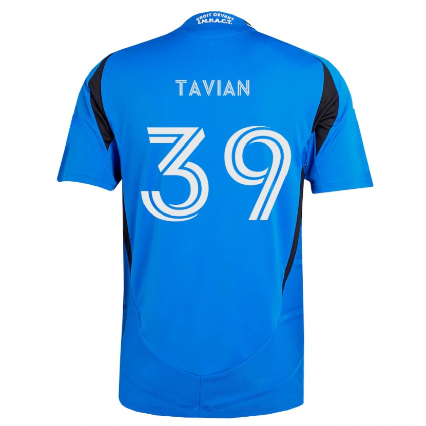 Danxen Mujer Camiseta Vandendort Tavian #39 Azul Blanco Negro 1ª Equipación 2026/27 La Camisa