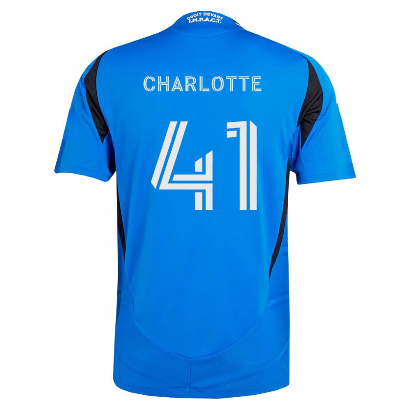Danxen Mujer Camiseta Baptista Charlotte #41 Azul Blanco Negro 1ª Equipación 2026/27 La Camisa