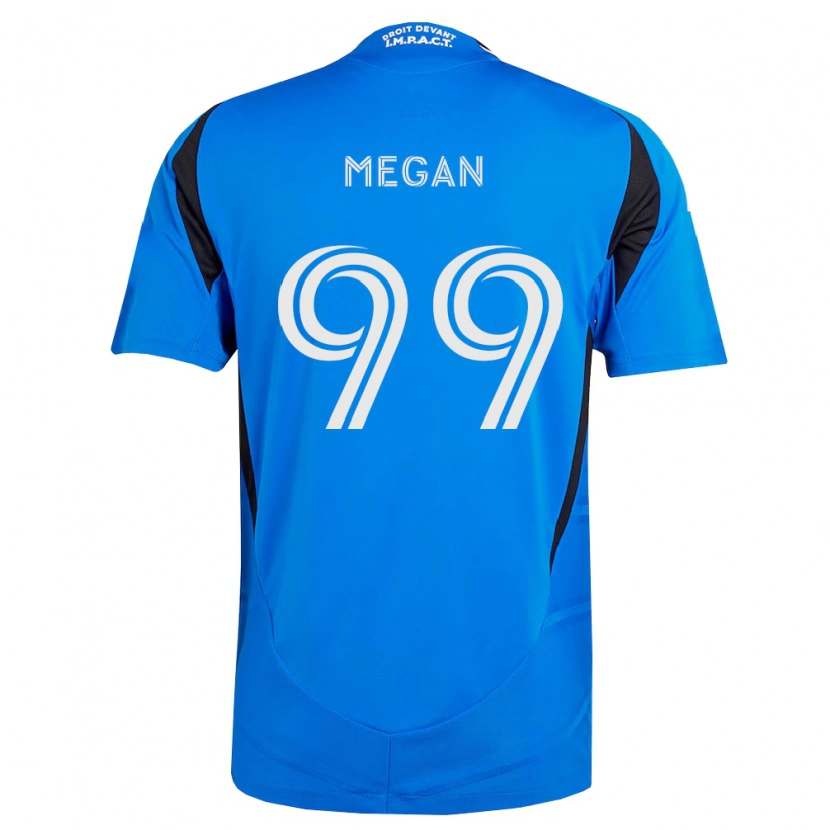 Danxen Mujer Camiseta Lemieux Megan #99 Azul Blanco Negro 1ª Equipación 2026/27 La Camisa