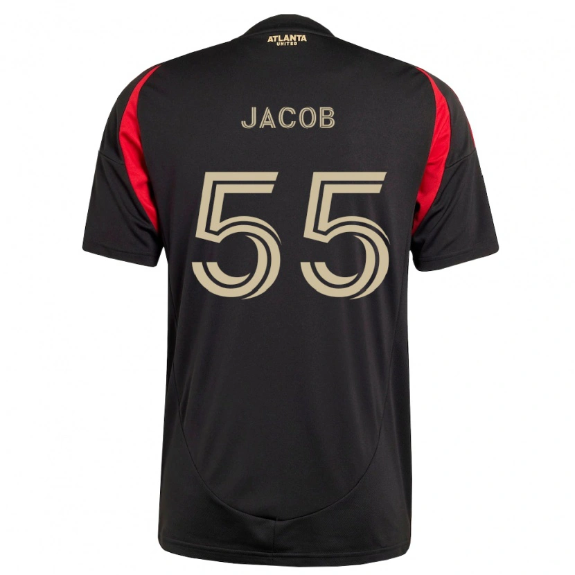 Danxen Mujer Camiseta Tomás Jacob #55 Negro Rojo 1ª Equipación 2026/27 La Camisa