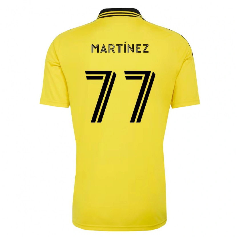 Danxen Mujer Camiseta Josef Martínez #77 Amarillo Negro 1ª Equipación 2026/27 La Camisa