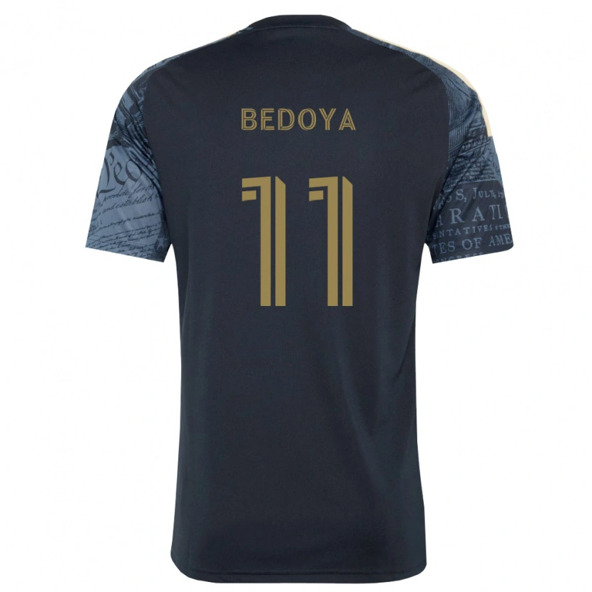 Danxen Mujer Camiseta Alejandro Bedoya #11 Azul Marino Marrón 1ª Equipación 2026/27 La Camisa
