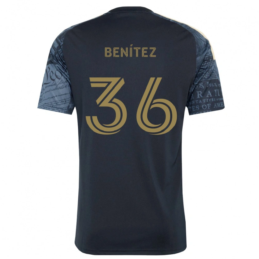 Danxen Mujer Camiseta Óscar Benítez #36 Azul Marino Marrón 1ª Equipación 2026/27 La Camisa