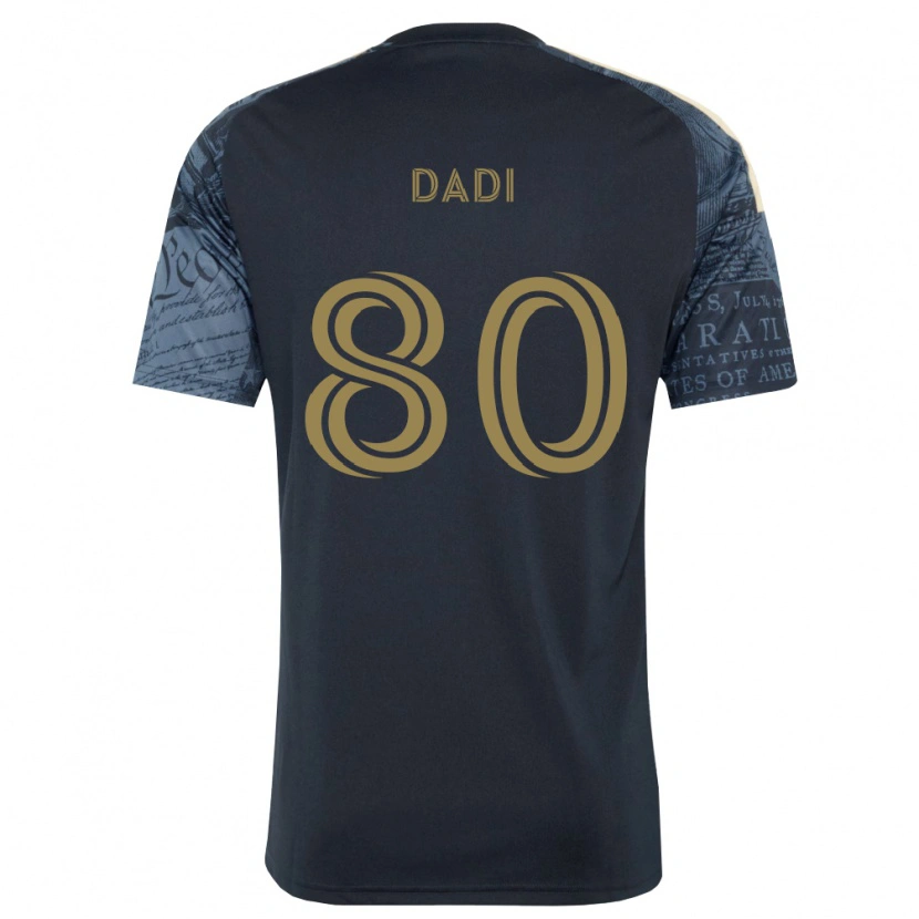 Danxen Mujer Camiseta Paco Dadi #80 Azul Marino Marrón 1ª Equipación 2026/27 La Camisa
