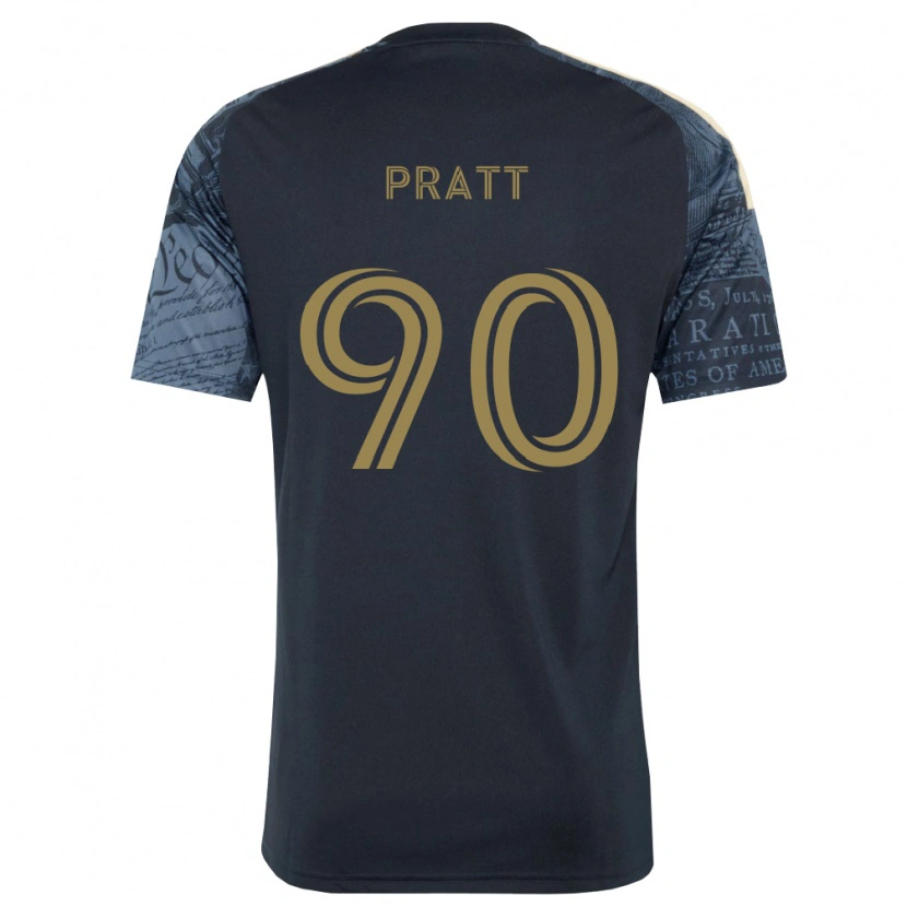 Danxen Mujer Camiseta Oliver Pratt #90 Azul Marino Marrón 1ª Equipación 2026/27 La Camisa