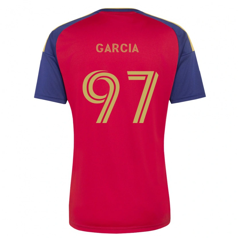 Danxen Mujer Camiseta Gilberto Garcia #97 Azul Real Marrón Rojo 1ª Equipación 2026/27 La Camisa