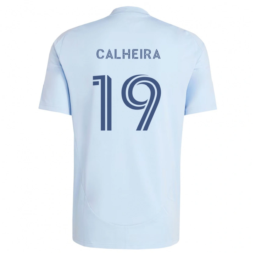 Danxen Mujer Camiseta Taylor Calheira #19 Azul Claro Gris Claro 1ª Equipación 2026/27 La Camisa