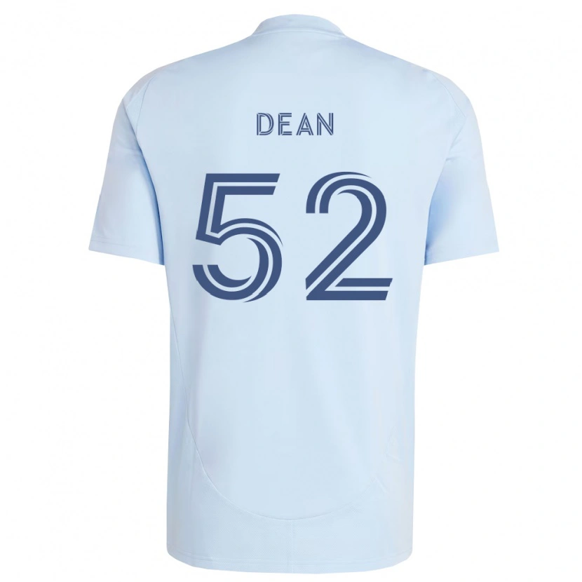 Danxen Mujer Camiseta Finn Dean #52 Azul Claro Gris Claro 1ª Equipación 2026/27 La Camisa