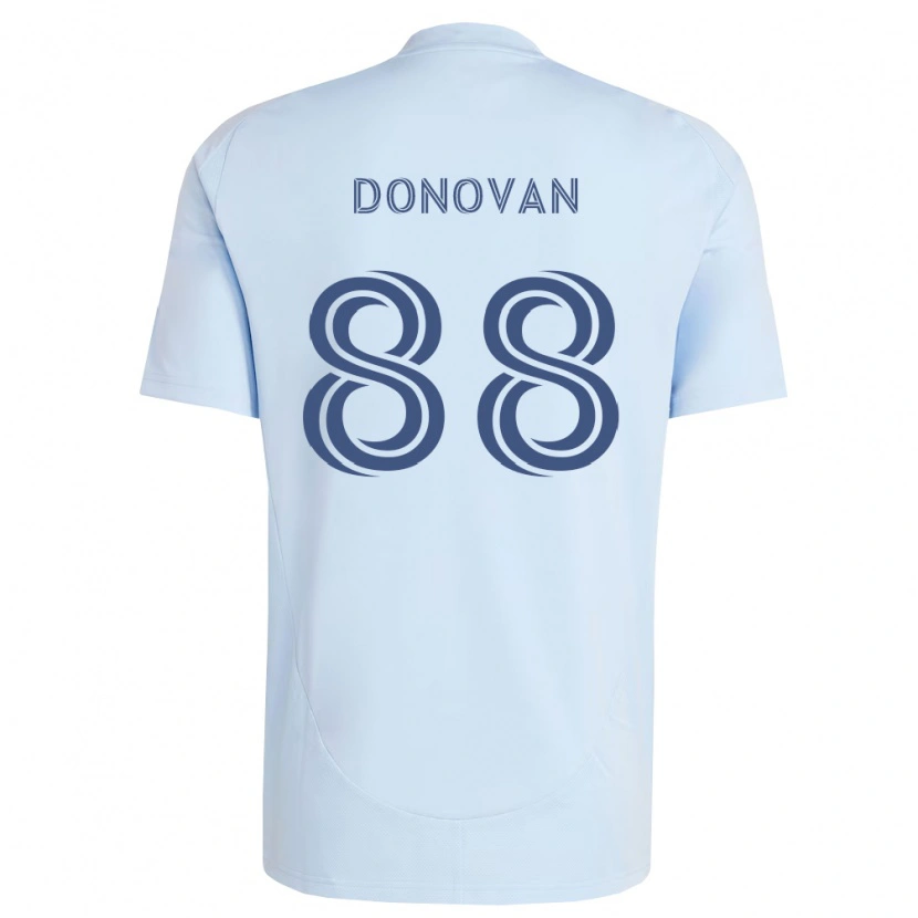 Danxen Mujer Camiseta Shane Donovan #88 Azul Claro Gris Claro 1ª Equipación 2026/27 La Camisa