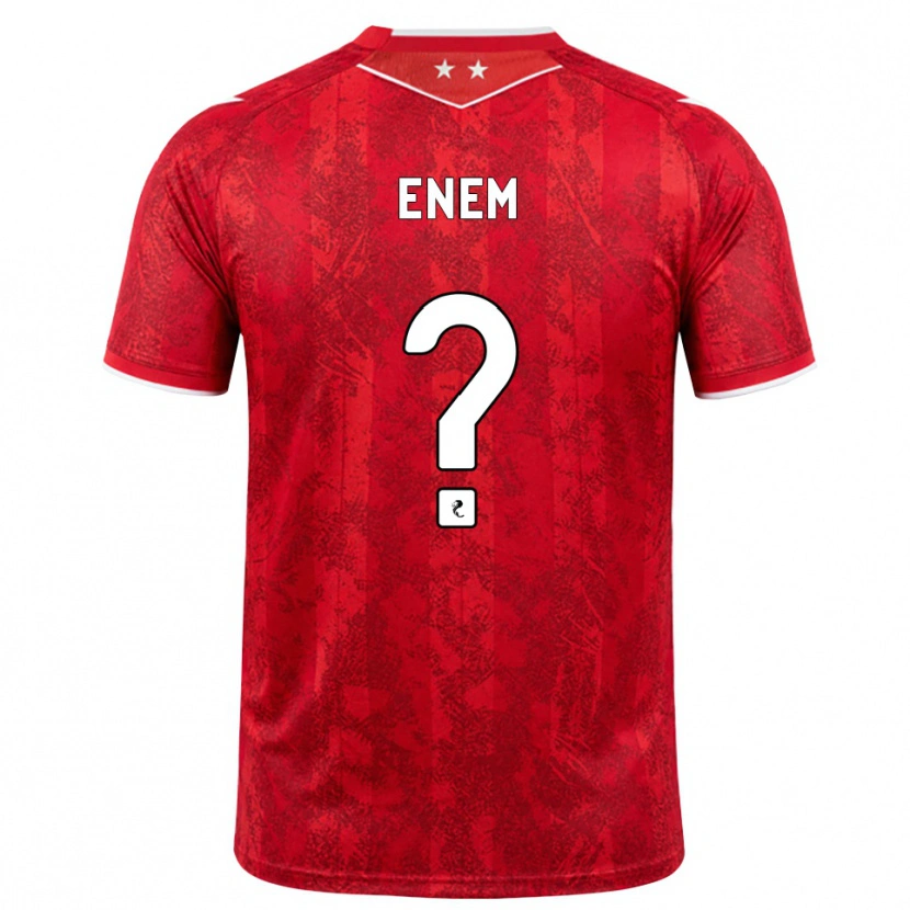 Danxen Mujer Camiseta Victor Enem #0 Rojo Blanco 1ª Equipación 2026/27 La Camisa