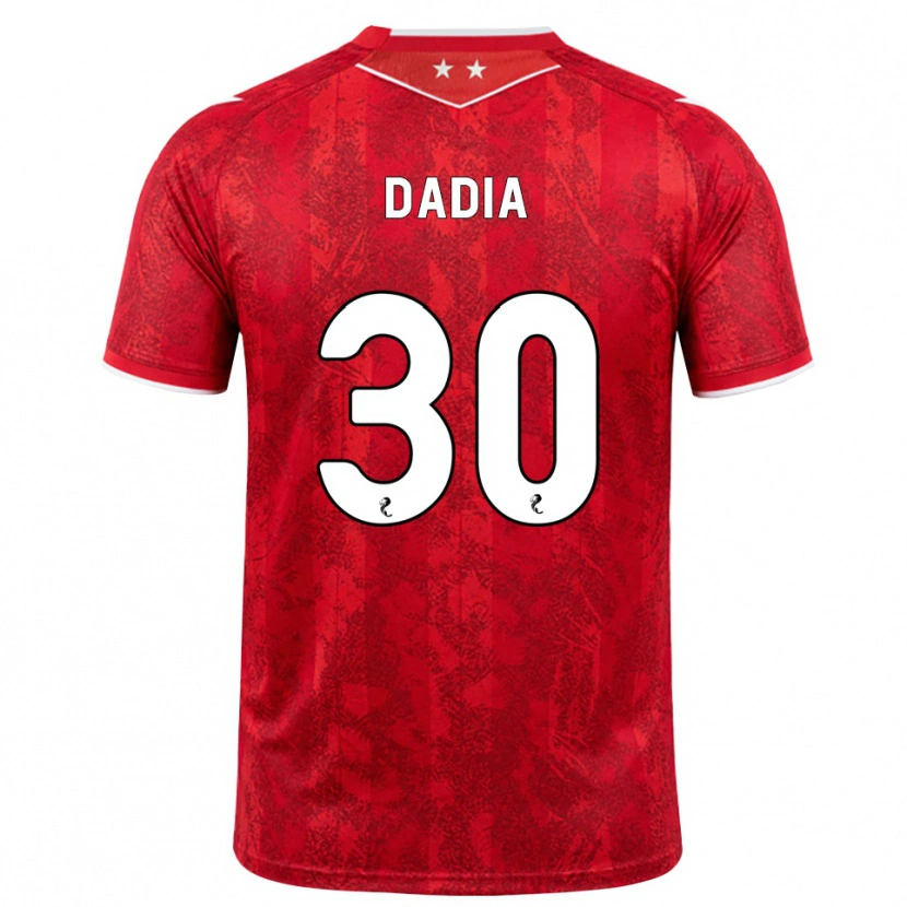 Danxen Mujer Camiseta Or Dadia #30 Rojo Blanco 1ª Equipación 2026/27 La Camisa