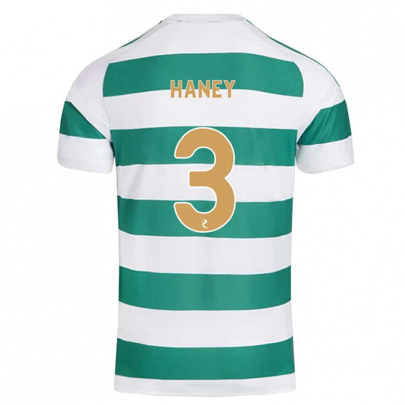 Danxen Mujer Camiseta Joseph Haney #3 Cian Oscuro Blanco 1ª Equipación 2026/27 La Camisa