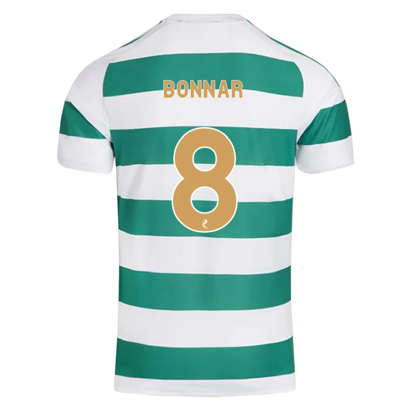 Danxen Mujer Camiseta Jude Bonnar #8 Cian Oscuro Blanco 1ª Equipación 2026/27 La Camisa
