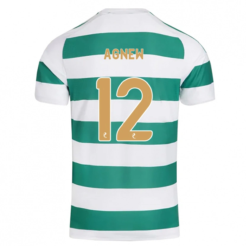 Danxen Mujer Camiseta Murphy Agnew #12 Cian Oscuro Blanco 1ª Equipación 2026/27 La Camisa