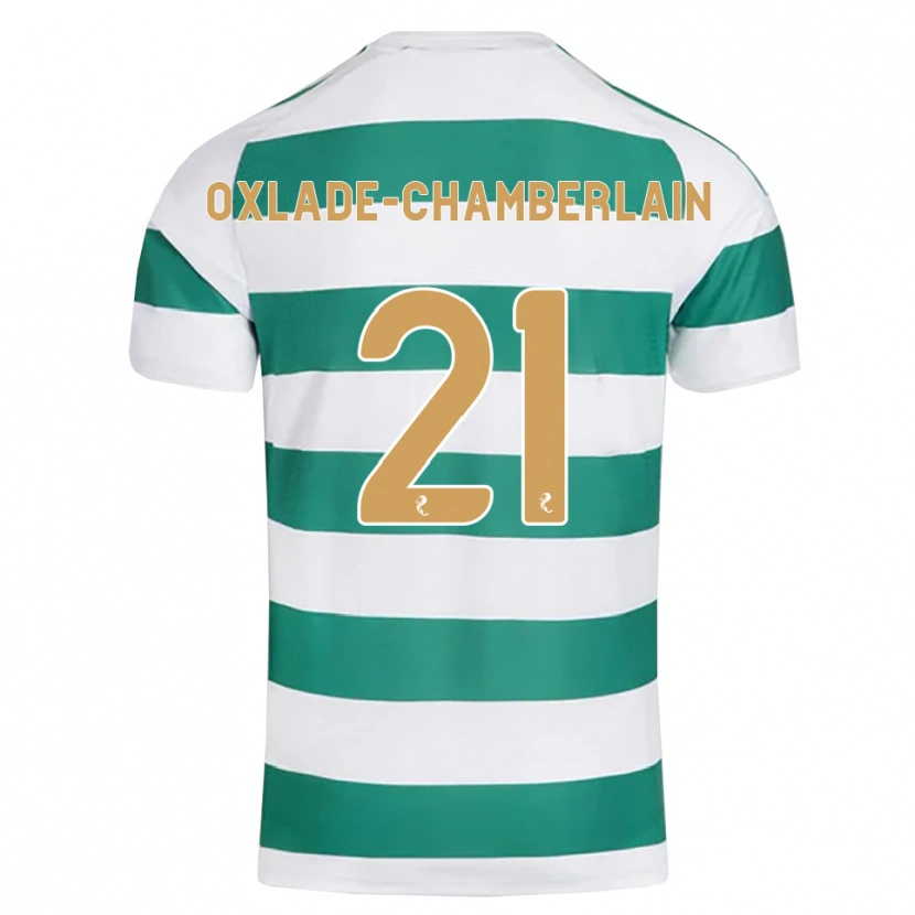 Danxen Mujer Camiseta Alex Oxlade-Chamberlain #21 Cian Oscuro Blanco 1ª Equipación 2026/27 La Camisa