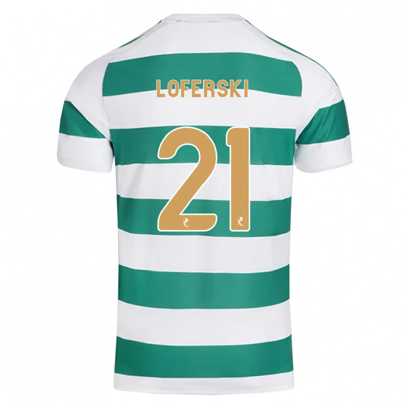 Danxen Mujer Camiseta Kit Loferski #21 Cian Oscuro Blanco 1ª Equipación 2026/27 La Camisa
