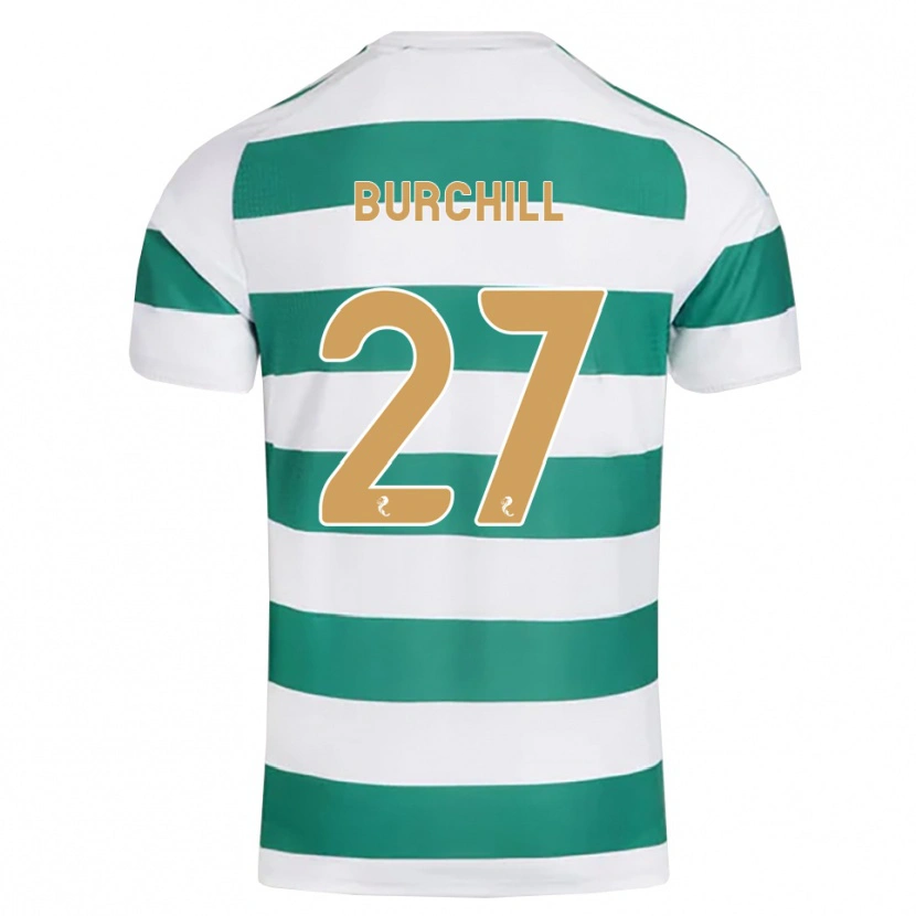 Danxen Mujer Camiseta Tiree Burchill #27 Cian Oscuro Blanco 1ª Equipación 2026/27 La Camisa
