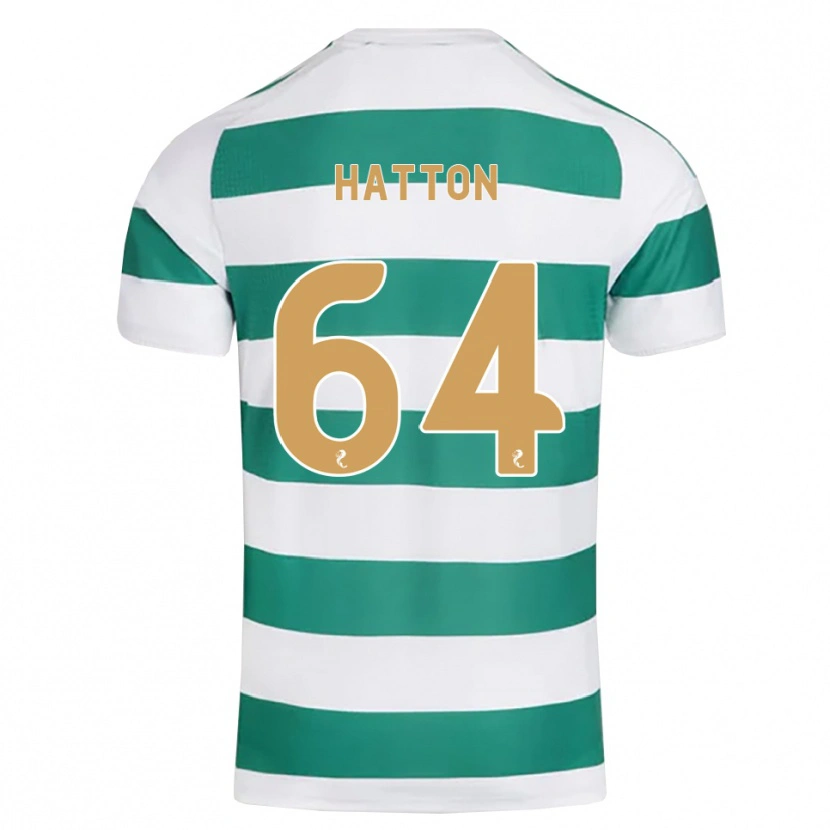 Danxen Mujer Camiseta Thomas Hatton #64 Cian Oscuro Blanco 1ª Equipación 2026/27 La Camisa