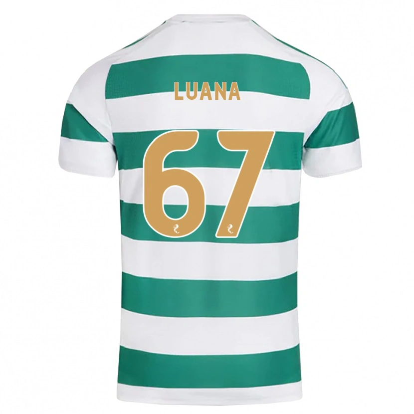 Danxen Mujer Camiseta Luana Muñoz #67 Cian Oscuro Blanco 1ª Equipación 2026/27 La Camisa
