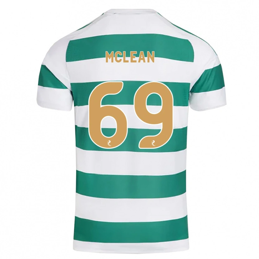 Danxen Mujer Camiseta Kai Mclean #69 Cian Oscuro Blanco 1ª Equipación 2026/27 La Camisa