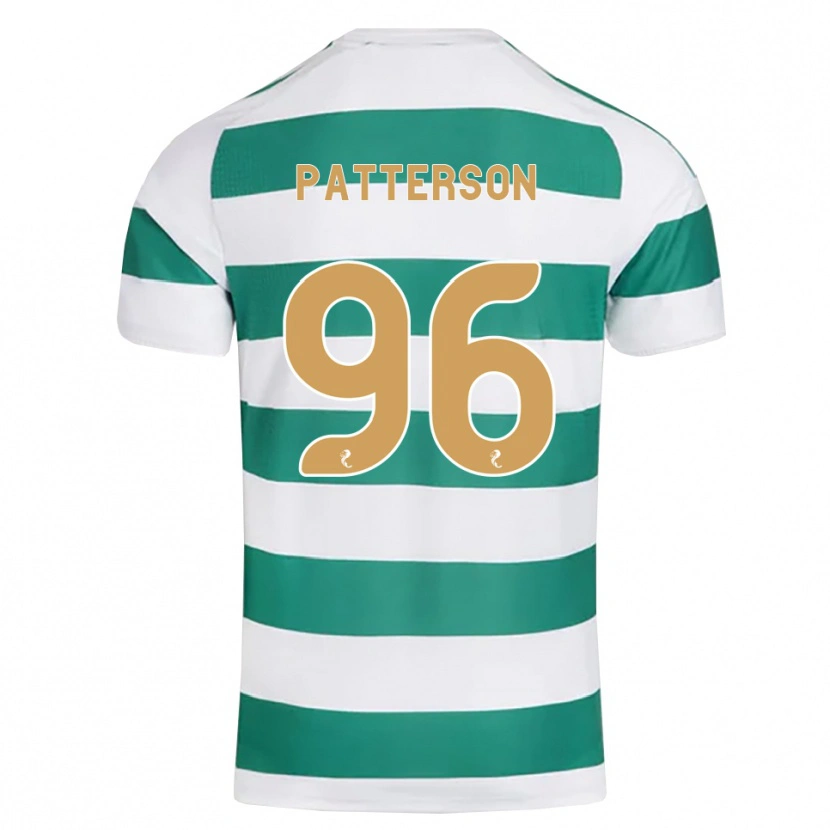 Danxen Mujer Camiseta Cameron Patterson #96 Cian Oscuro Blanco 1ª Equipación 2026/27 La Camisa