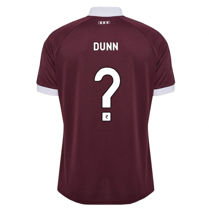 Danxen Mujer Camiseta Alexander Dunn #0 Blanco Borgoña 1ª Equipación 2026/27 La Camisa