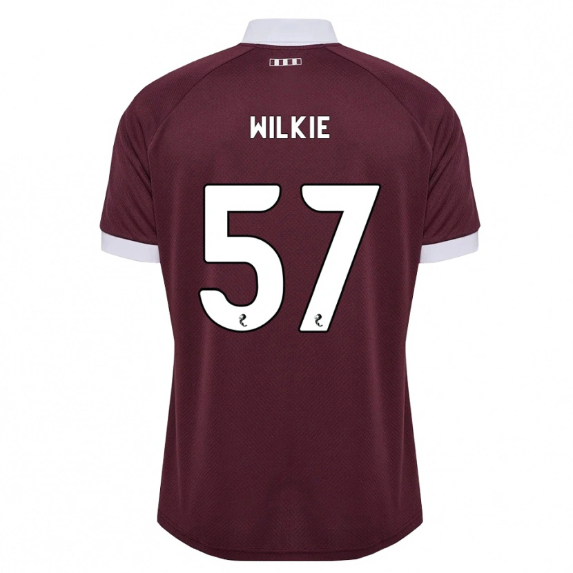 Danxen Mujer Camiseta Coupar Wilkie #57 Blanco Borgoña 1ª Equipación 2026/27 La Camisa
