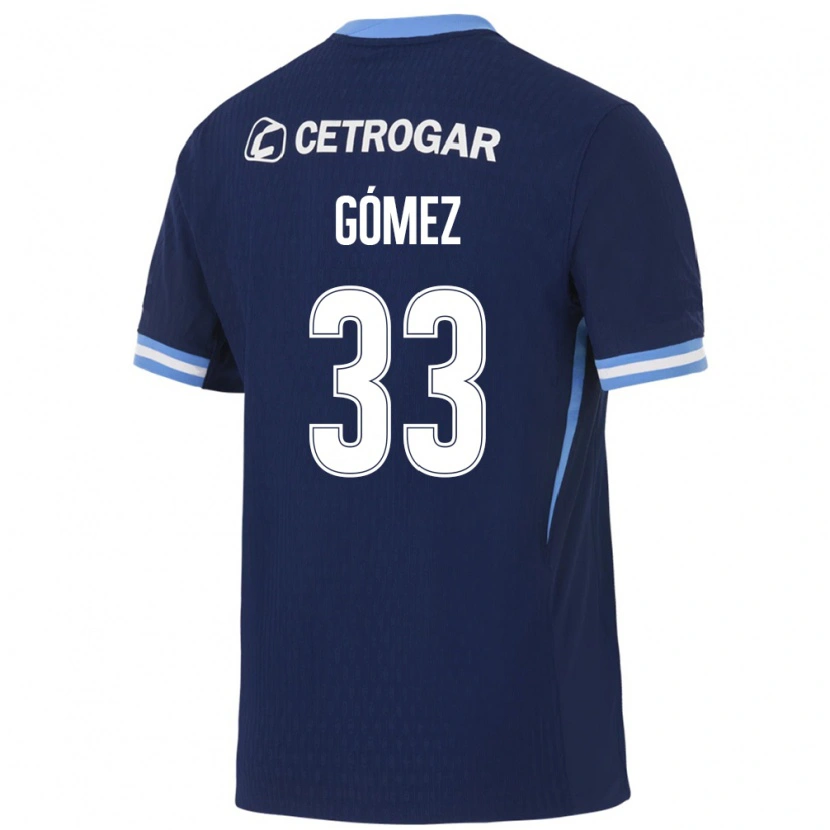 Danxen Mujer Camiseta Rocío Gómez #33 Azul Real Azul Claro Blanco 2ª Equipación 2026/27 La Camisa