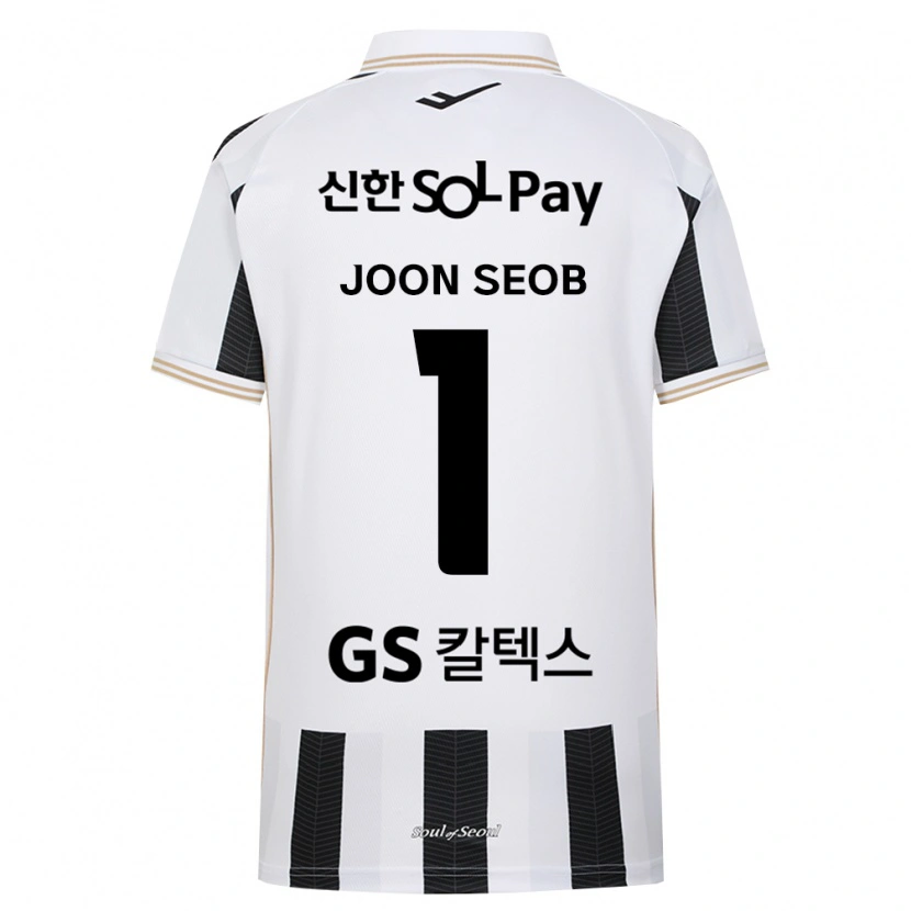 Danxen Mujer Camiseta Joon-Seob Im #1 Blanco Negro 2ª Equipación 2026/27 La Camisa