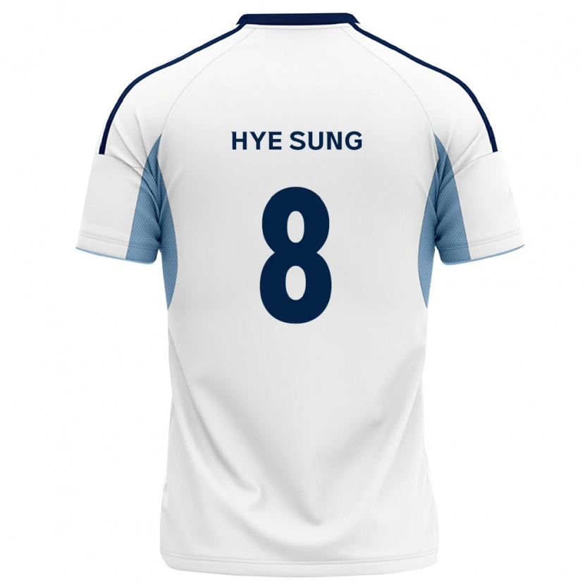 Danxen Mujer Camiseta Hye-Sung Ryu #8 Azul Real Blanco 2ª Equipación 2026/27 La Camisa