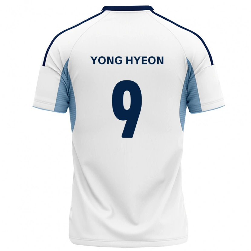 Danxen Mujer Camiseta Yong-Hyeon Yi #9 Azul Real Blanco 2ª Equipación 2026/27 La Camisa
