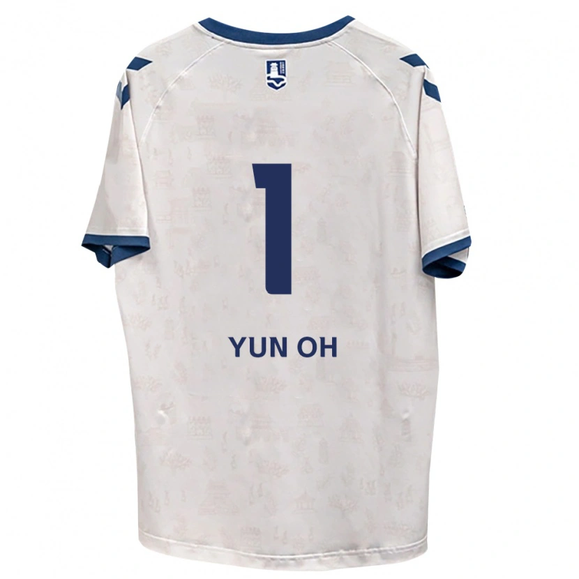 Danxen Mujer Camiseta Yun-Oh Lee #1 Azul Real Blanco 2ª Equipación 2026/27 La Camisa