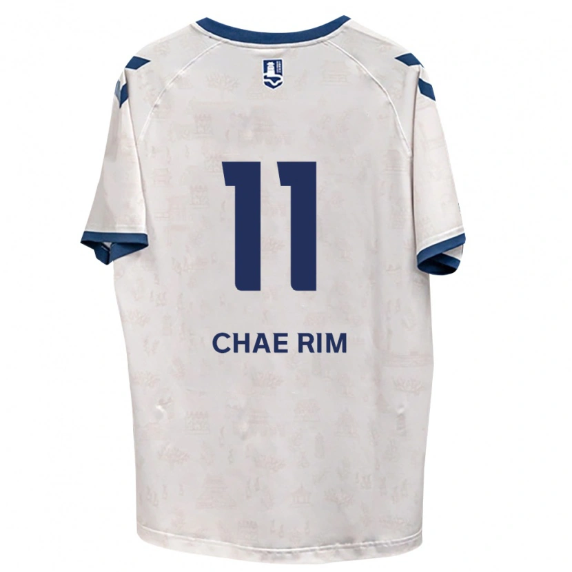 Danxen Mujer Camiseta Chae-Rim Kang #11 Azul Real Blanco 2ª Equipación 2026/27 La Camisa