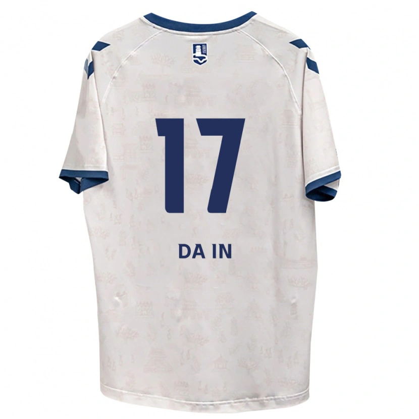 Danxen Mujer Camiseta Da-In Han #17 Azul Real Blanco 2ª Equipación 2026/27 La Camisa