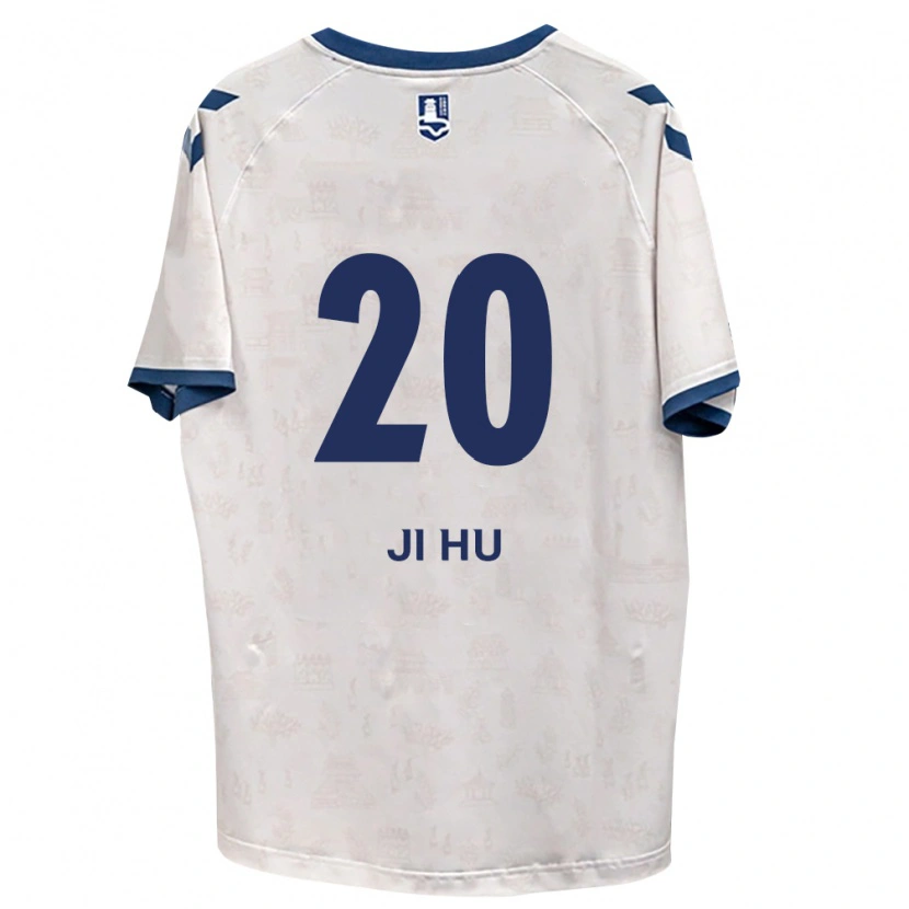 Danxen Mujer Camiseta Ji-Hu Lee #20 Azul Real Blanco 2ª Equipación 2026/27 La Camisa