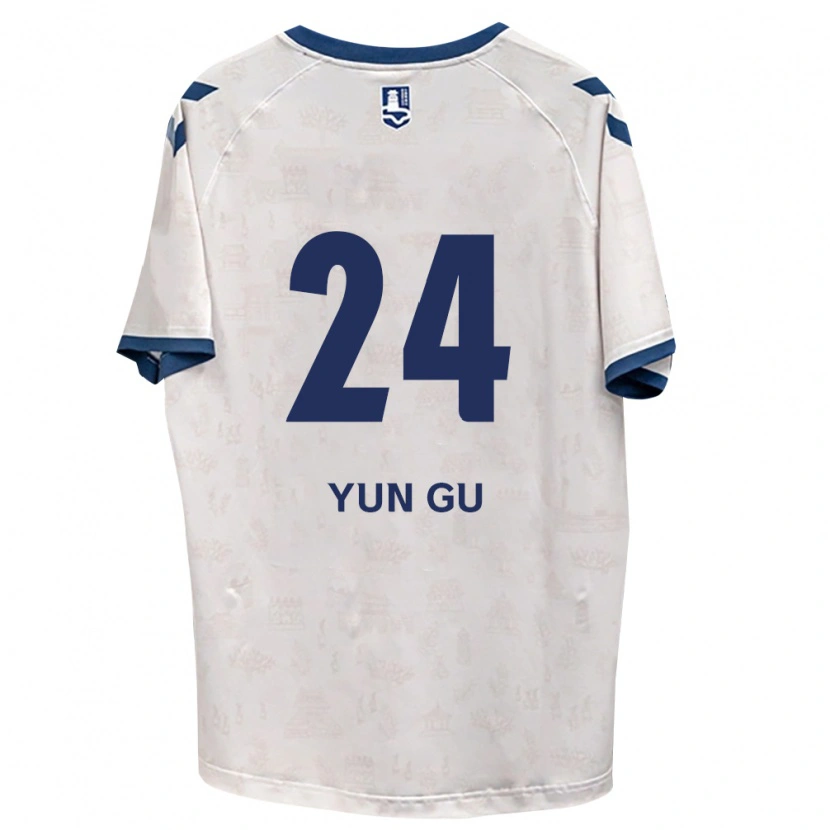 Danxen Mujer Camiseta Yun-Gu Gang #24 Azul Real Blanco 2ª Equipación 2026/27 La Camisa