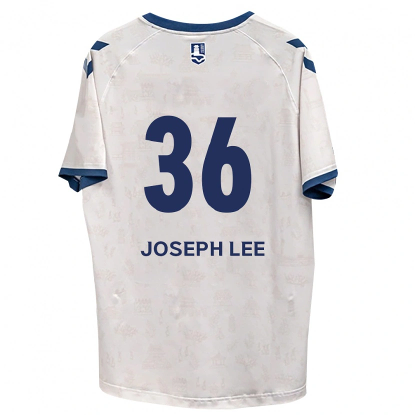 Danxen Mujer Camiseta Joseph Lee #36 Azul Real Blanco 2ª Equipación 2026/27 La Camisa